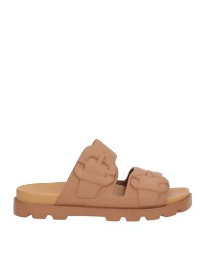 Camper Woman Sandals Brown Size 10 Rubber