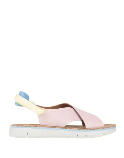 Camper Oruga Slingback Sandal In Pink