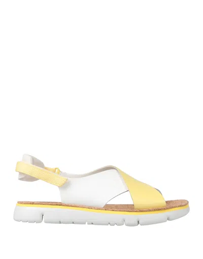 Camper Sandals In White