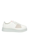 Camper Woman Sneakers White Size 8 Leather In White