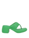 Camper Flat Sandals  Woman Color Green In Green