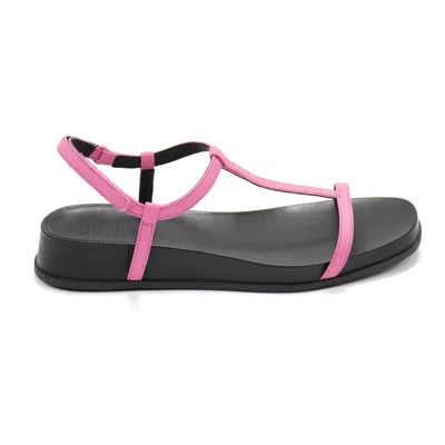 Camper Women's Atonika T-strap Platform Sandals In Pink