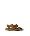 Camper Women's Dana Leather 2-strap Sandal In Brown