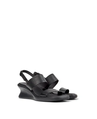 Camper Women's Louise Sandal Leather 2-strap Sandal In Black
