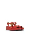 Camper Misia Platform Wedge Sandal In Multi