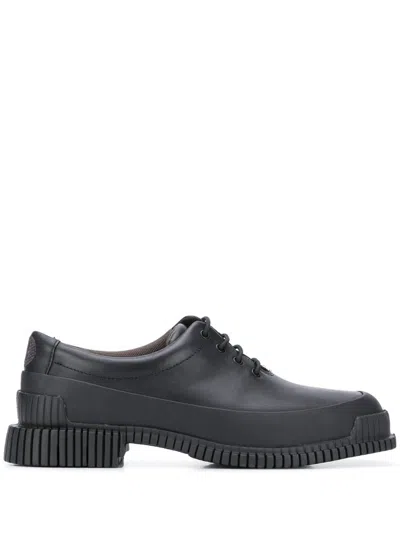 CAMPER WOMEN'S PIX LEATHER SHOES IN BLACK
