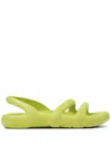 Camper Kobarah Bright Yellow Strappy Slingback Sandals