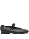 Camper Casi Myra Mary Jane Shoes In Nero