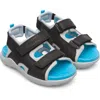 Camper Sandals For Boys In Black,grey