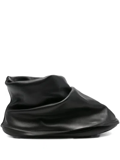 Camper X Issey Miyake Peu Boots In Black