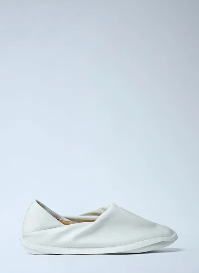 Camper X Issey Miyake Peu Form Shoes In White