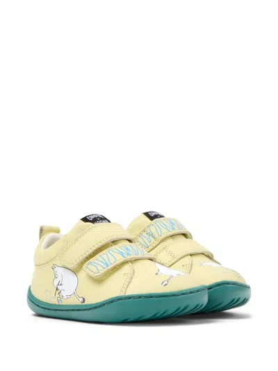 Camper Kids' X Moomin Peu Cami Sneakers In Yellow
