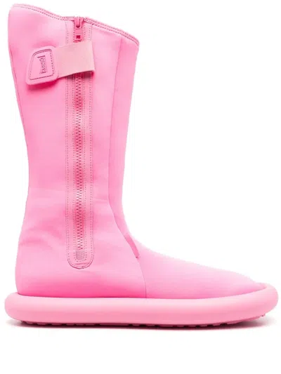 Camper Together Ottolinger Tonal-design Boots In Pink