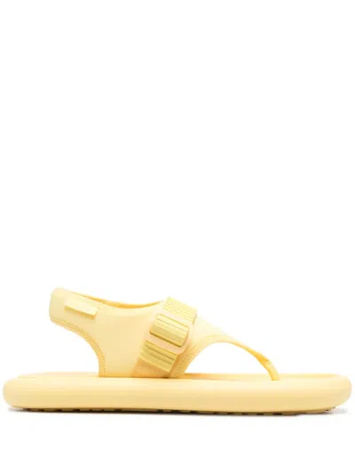 Camper Ottolinger Tonal-stretch Sandals In Yellow