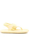 Camper Touch-strap Sandals In Yellow