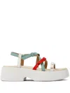 Camper X Twins Tasha Sandals In 白色