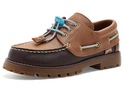 Camper-kids Compas (toddler/little Kid/big Kid) Kid's Shoes Multi/assorted: 33 (us 2 Little Kid) M, Leather In Brown