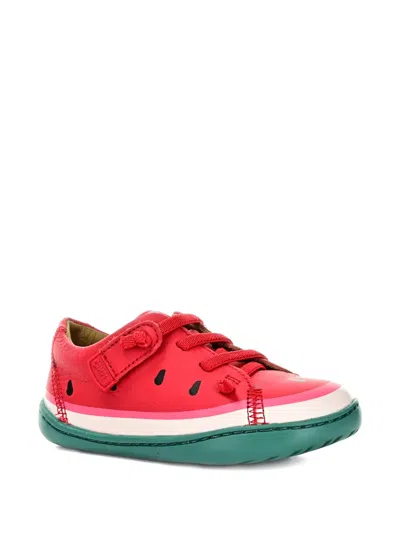 Camper-kids Babies' Watermelon-print Sneakers In Red