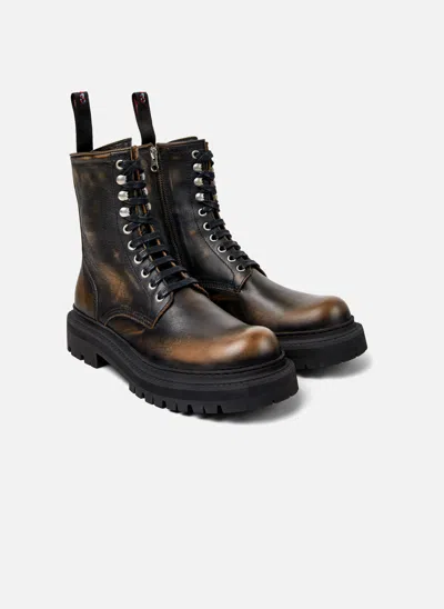 Camperlab Ankle-boot Unisex Camper Lab Eki In Animal Print