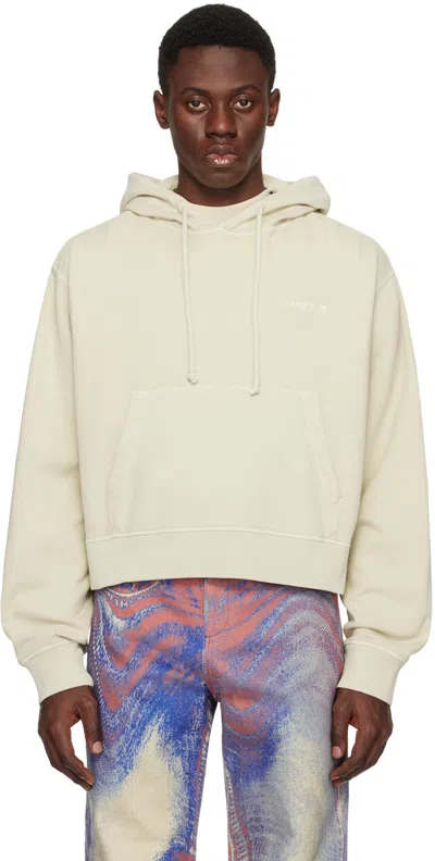 Camperlab Beige Drawstring Hoodie