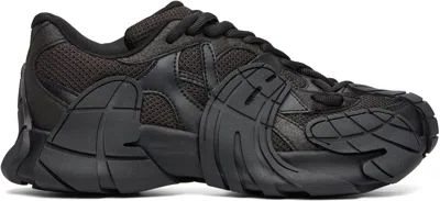 Camperlab Black Tormenta Sneakers In Animal Print