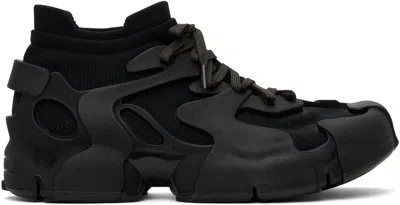 Camperlab Black Tossu Sneakers In Sock Negro
