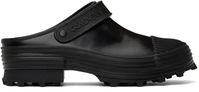 Camperlab Black Traktori Clogs In Mimi Negro,strap Neg