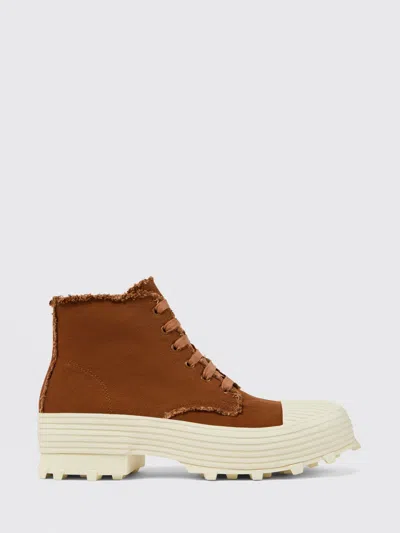 Camperlab Boots  Men Color Brown In Animal Print