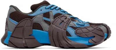 CAMPERLAB BROWN & BLUE TORMENTA SNEAKERS