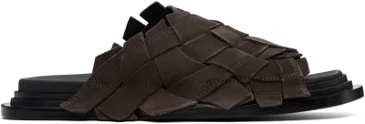 Camperlab Brown Nada Sandals In Gray