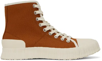 Camperlab Brown Roz Sneakers In Medium Brown