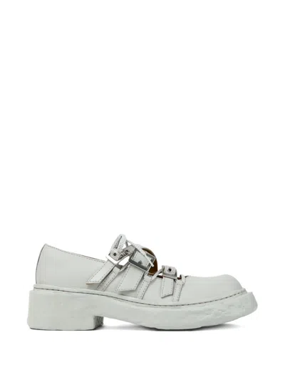Camperlab Buckle-strap Vamonos Loafers In White