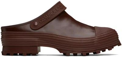Camperlab Burgundy Traktori Clogs