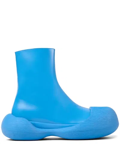 Camperlab Caramba Leather Boots In Blue