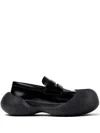 Camperlab Caramba Leather Loafers In Black