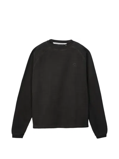 Camperlab Crew-neck Sweatshirt In Black