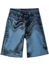 Camperlab Denim Shorts In Blue