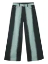 Camperlab Dip-dye Denim Trousers In Black
