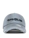 Camperlab Distressed-effect Baseball Cap In Gray