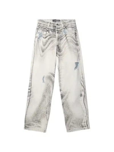 Camperlab Distressed-effect Jeans In Gray