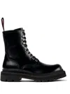 Camperlab Eki Leather Ankle Boots In Black