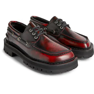 Camperlab Formal Shoes For Men In Black,red