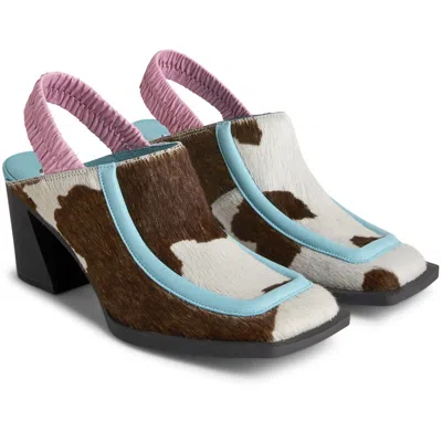 Camperlab Formal Shoes For Women In White,brown,pink