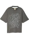 Camperlab Graphic-print T-shirt In Black