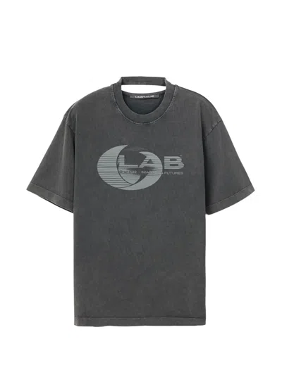 Camperlab Graphic-print T-shirt In Gray