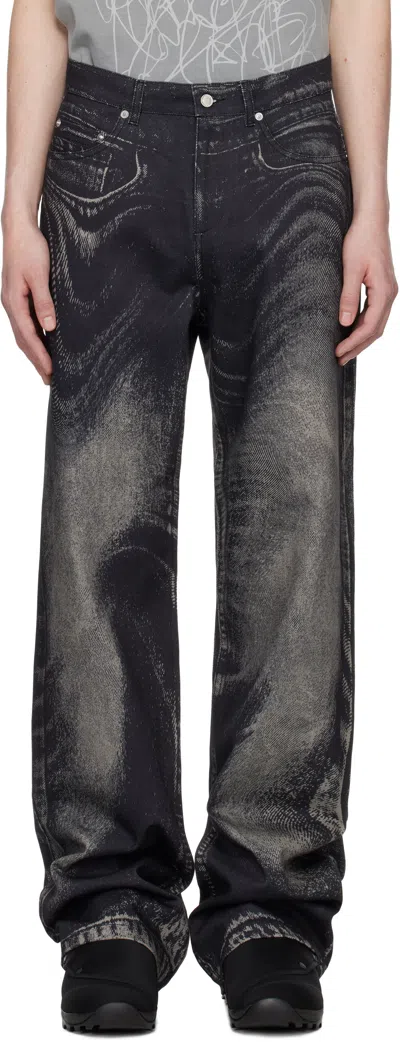 Camperlab Black Printed Jeans