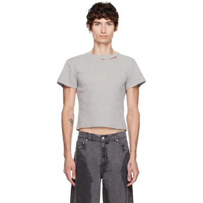 Camperlab Gray Cut-out T-shirt