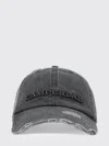 Camperlab Grey Distressed Cap In Gray