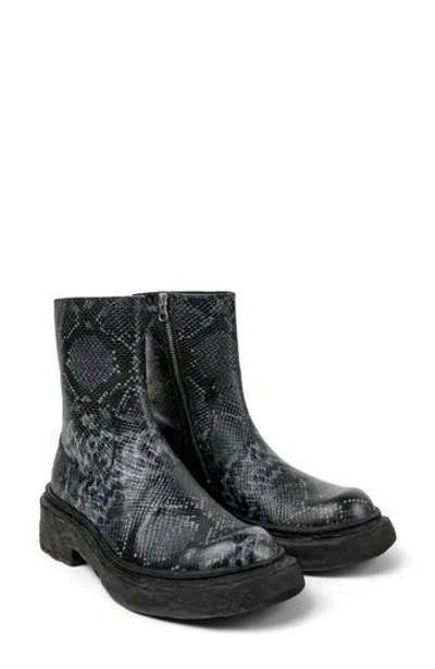 CAMPERLAB CAMPERLAB LAB VAMONOS SNAKESKIN EMBOSSED BOOT