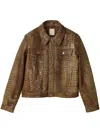 Camperlab Leather Jacket In Brown
